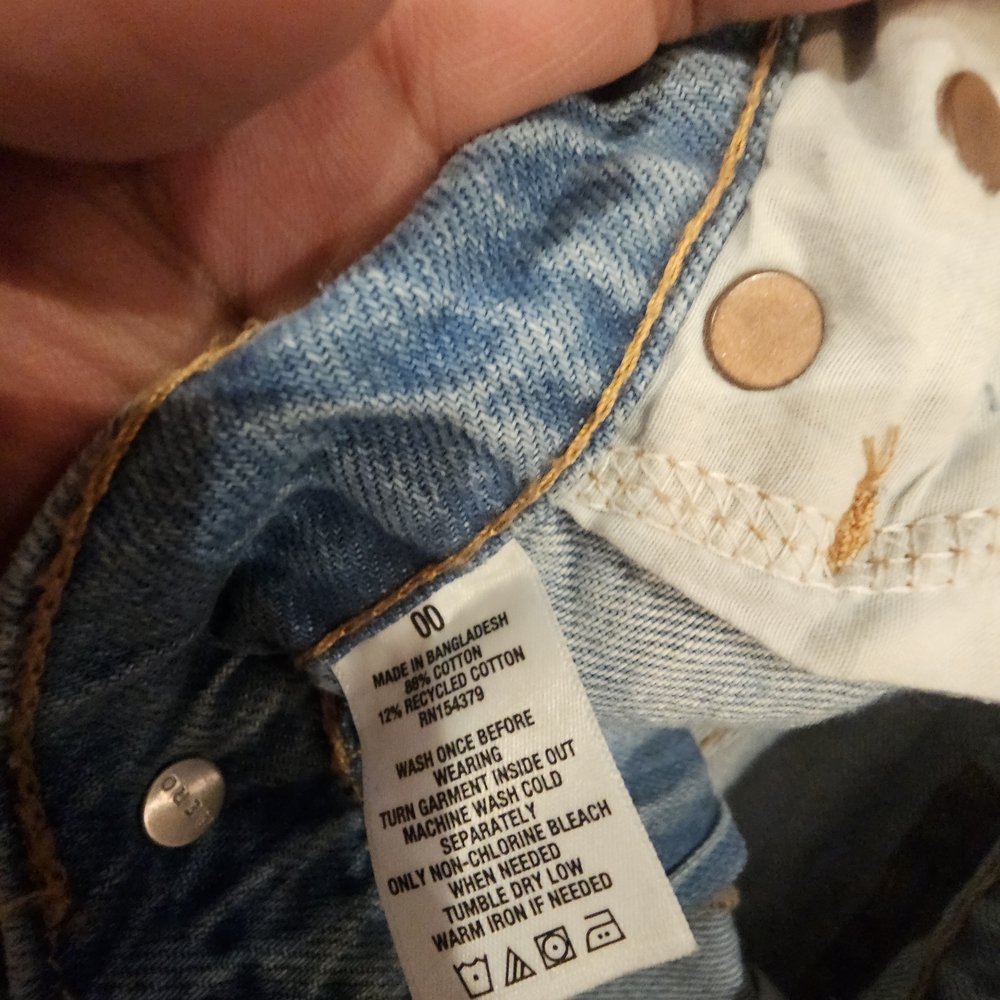 Aeropostale Ripped Light Blue Boyfriend Jeans - Picture 8 of 14